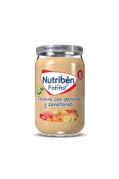 NUTRIBEN - Nutribén Potito Beef, Potatoes and Carrot 235g