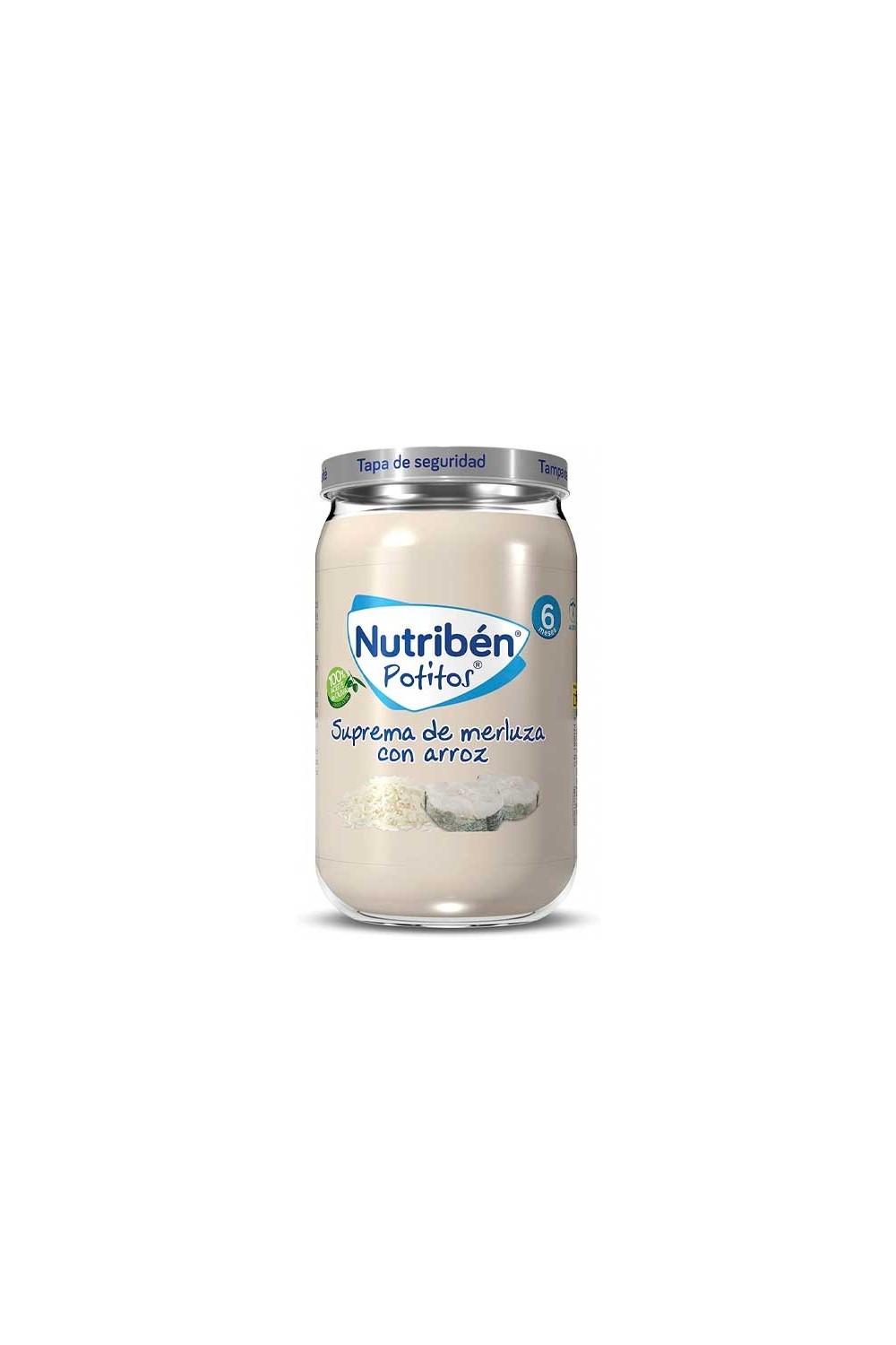 NUTRIBEN - Nutribén Potito Hake, Peas and Carrot 235g