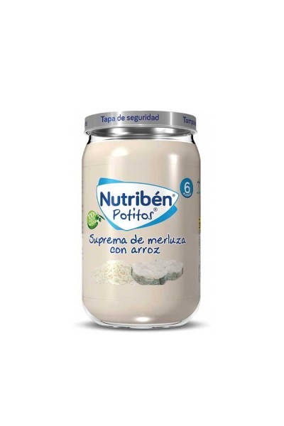 NUTRIBEN - Nutribén Potito Suprema Hake and Rice 235g