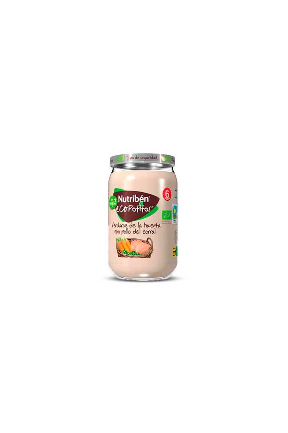 NUTRIBEN - Nutribén Ecopotito Vegetables and Chicken 235g