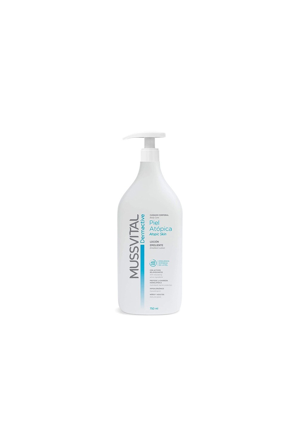 Mussvital Dermoactive Atopic Emollient Lotion 750ml