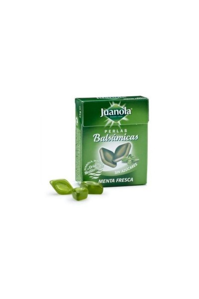 Juanola Fresh Mint Balsamic Pearls 25g
