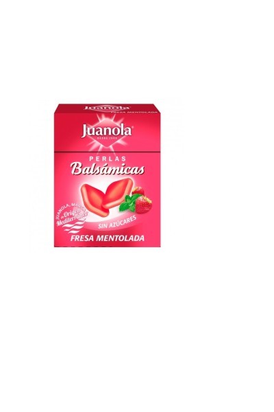 Juanola Strawberry Menthol Balsamic Pearls 25g