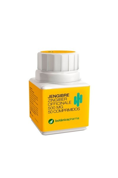 BOTÁNICAPHARMA - Botánicapharma Ginger 500mg 50 Tablets