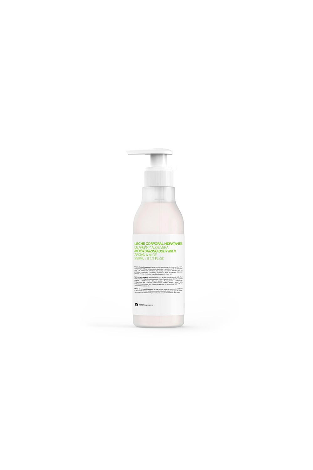 BOTÁNICAPHARMA - Botánicapharma Argan and Aloe Body Milk 250ml