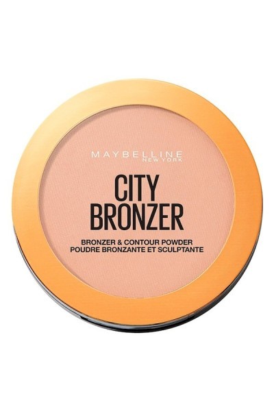 Maybelline City Bronzer & Contour Powder Makeup 250 Warm Medium 8g