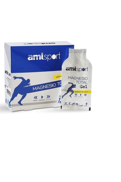 Amlsport Magnesium Total Gel Lemon 12 Sachets