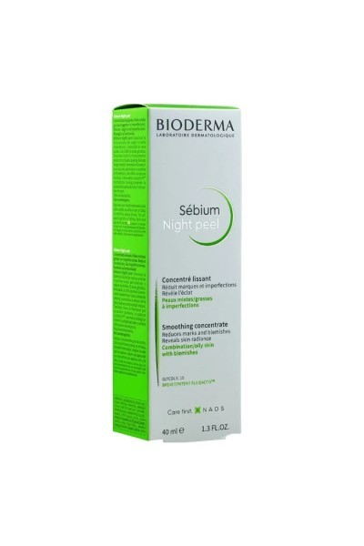 BIODERMA - Boderma Sebium Night Peel Smoothing Concentrate 40ml