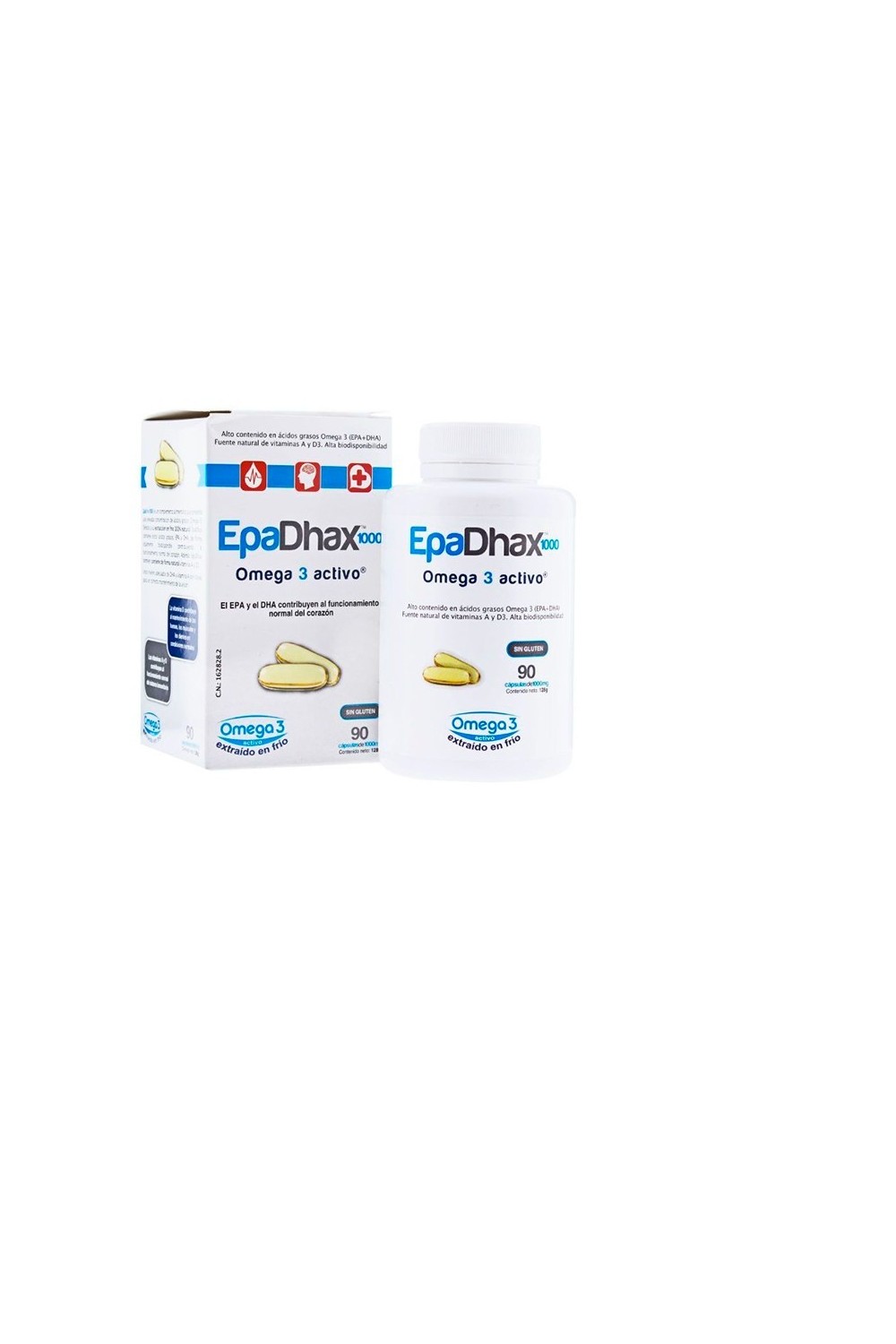 Epadhax Active Omega 3 1000 Mg 90 Capsules