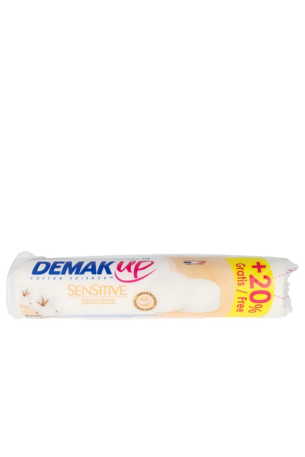 Demak Up Sensitive Make-up Remover Discs 72 Units