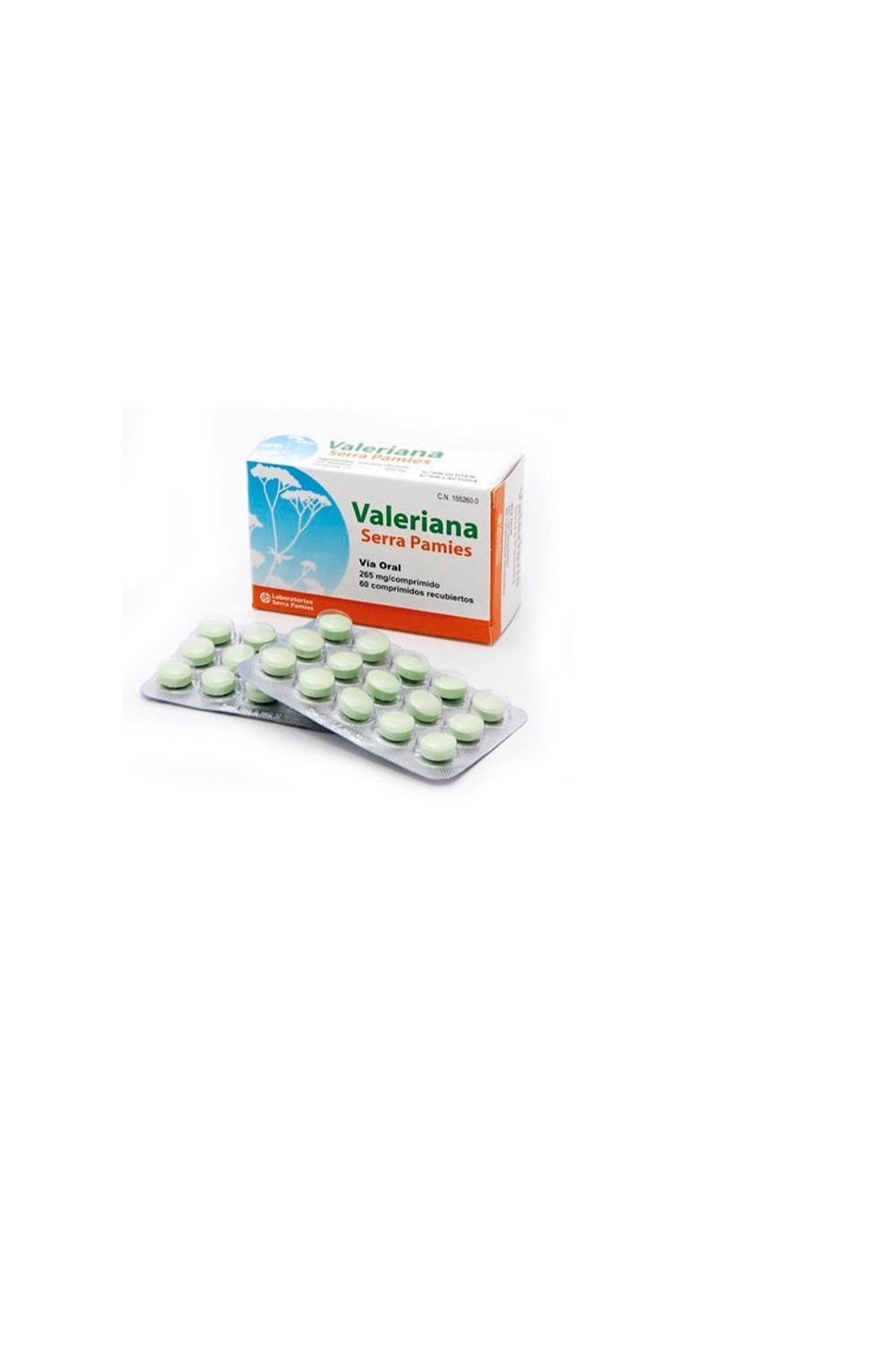 Serra Pamies Valerian 265mg 60 Tablets