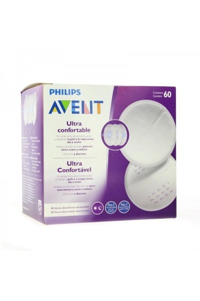 Avent Breastfeeding Absorbent Pads 60 pieces