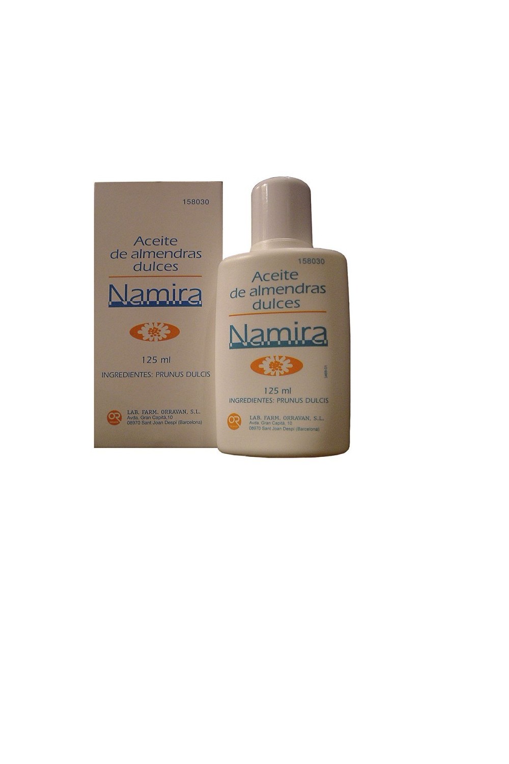 Orravan Namira Almond Oil 125ml