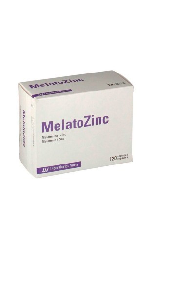 LABORATORIO VIÑAS - Melatozinc 120 Capsules 1mg