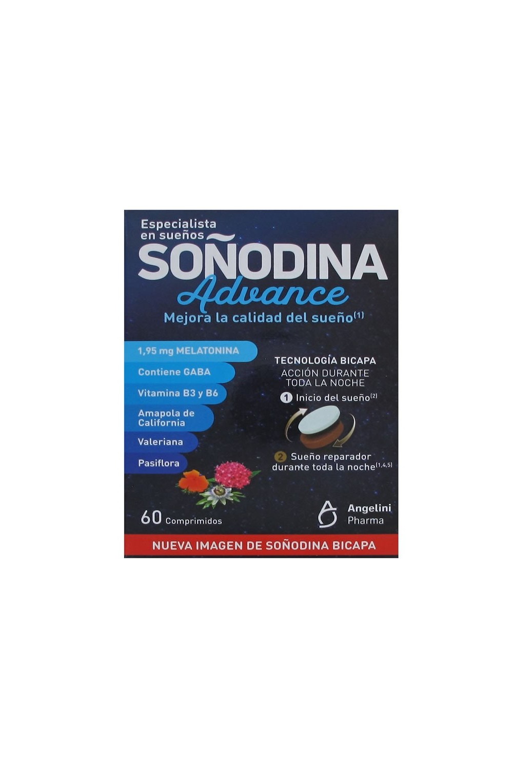 Angelini Soñodina 60 Tablets