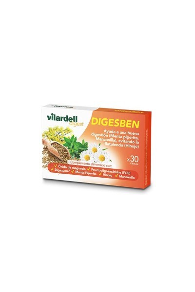 Vilardell Digest Digesben 30 Capsules