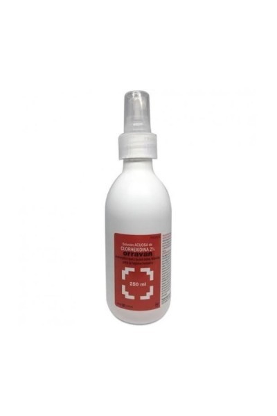 ORRAVAN - Chlorhexidine 2% Alcoholic Solution 250ml