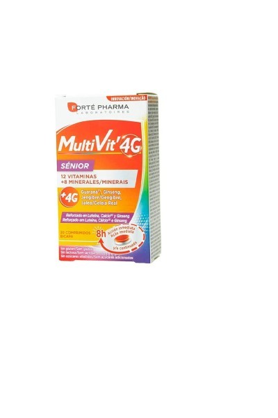 FORTÉ PHARMA - Forté Pharma 12 Multivit 4G Sénior 30 Tablets