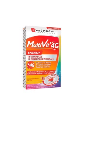 FORTÉ PHARMA - Forté Pharma Multivit 4G Energy 30 Tablets