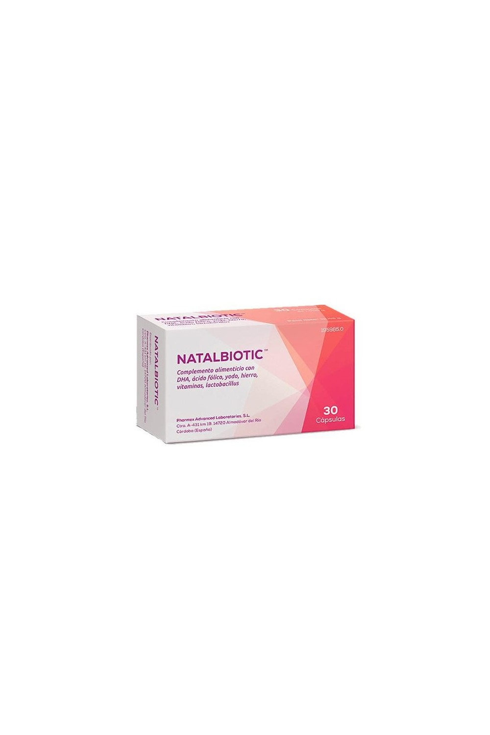 Pharmex Natalbiotic 30 Capsules