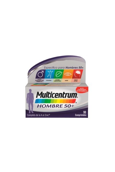 Multicentrum Men 50+ 90 Tablets