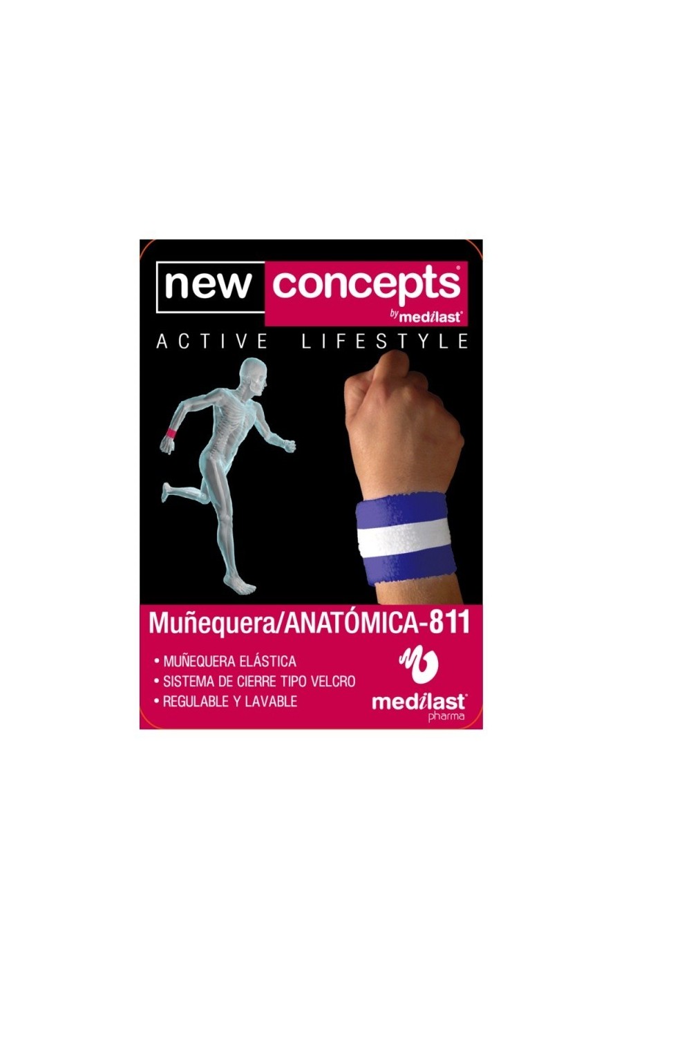 Medilast Velcro Wristband R/811 T/M5