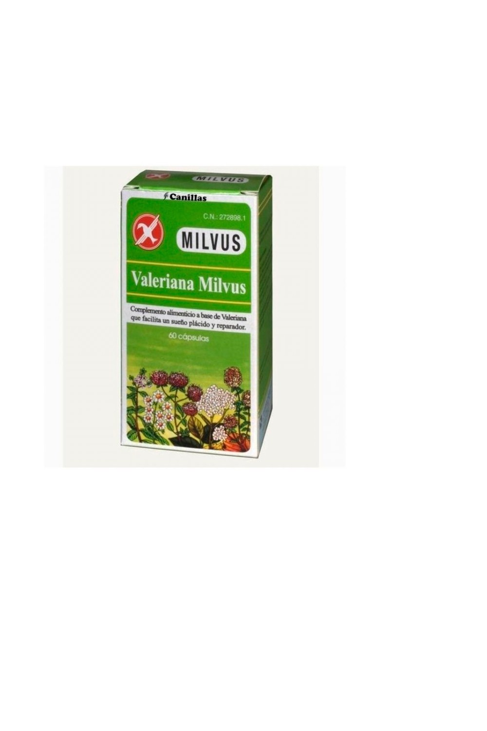 Milvus Valeriana 60 Capsules