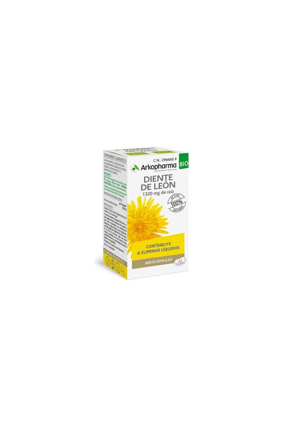 Arkopharma Arkocapsulas Dandelion 42 Capsules