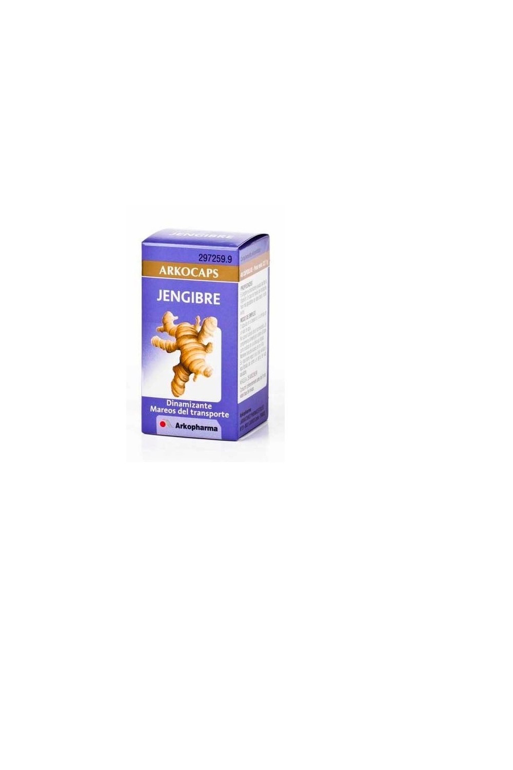 Arkopharma Arkocapsules Ginger 365mg 48 Capsules