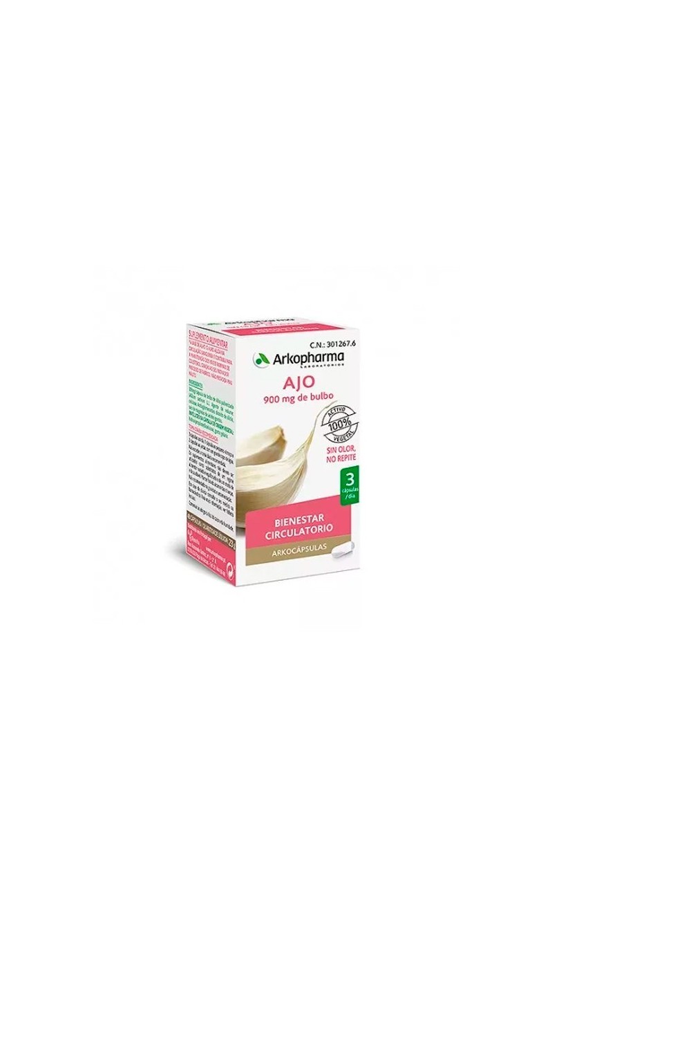 Arkopharma Arkocapsulas Garlic 48 Capsules