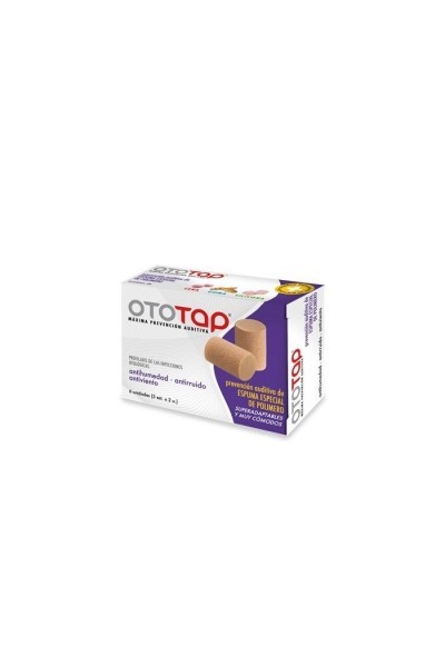 Ico Ototap Ear Plugs Foam Ear Plugs 6 Units