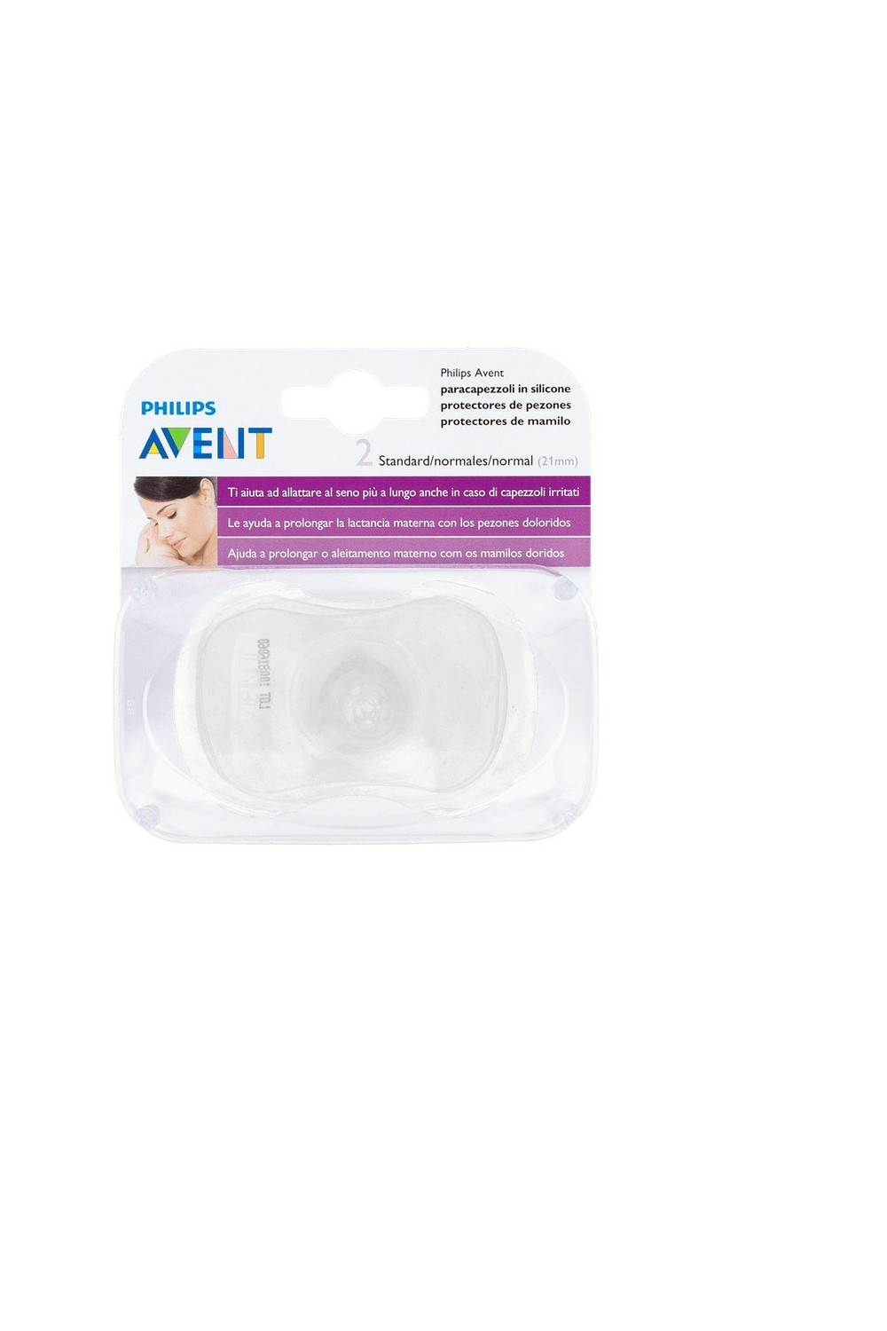 Avent 2 Nipple Liners Silicone Standard