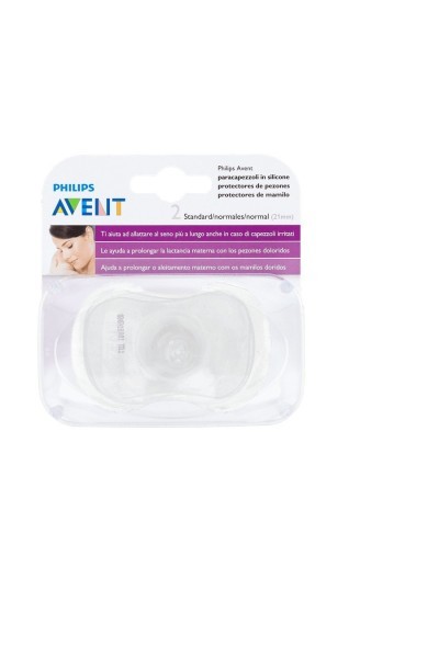Avent 2 Nipple Liners Silicone Standard