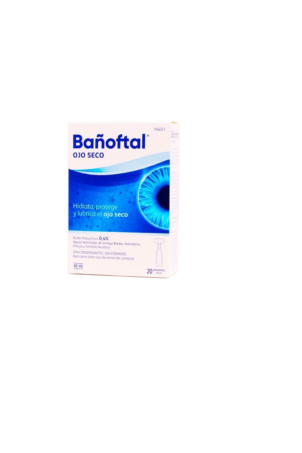 BAÑOFTAL - Bañoftal Dry Eye Single Dose 0.4 20U