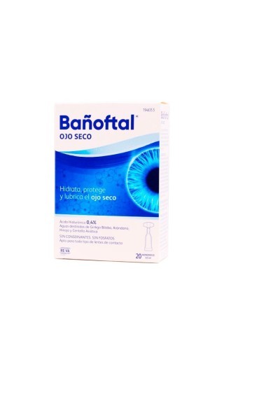 BAÑOFTAL - Bañoftal Dry Eye Single Dose 0.4 20U