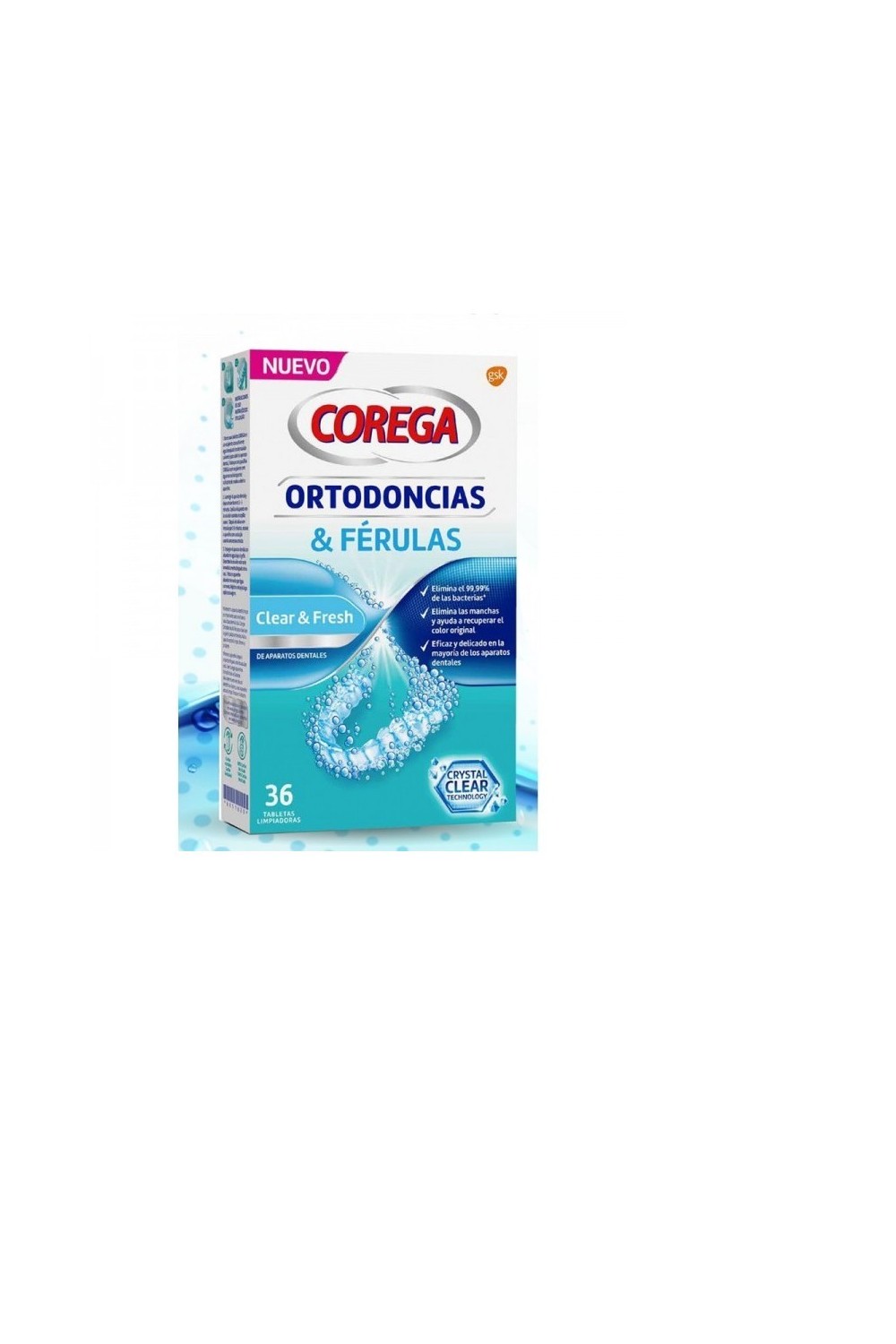 Corega Orthodontics & Splints 36 Tablets