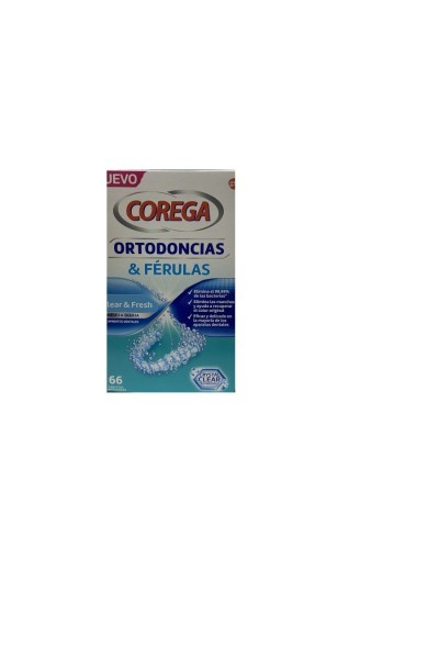 Corega Orthodontics & Splints 66 Tablets