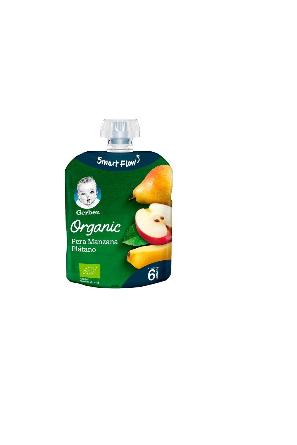 Gerber Organic Pear Apple and Banana 90g