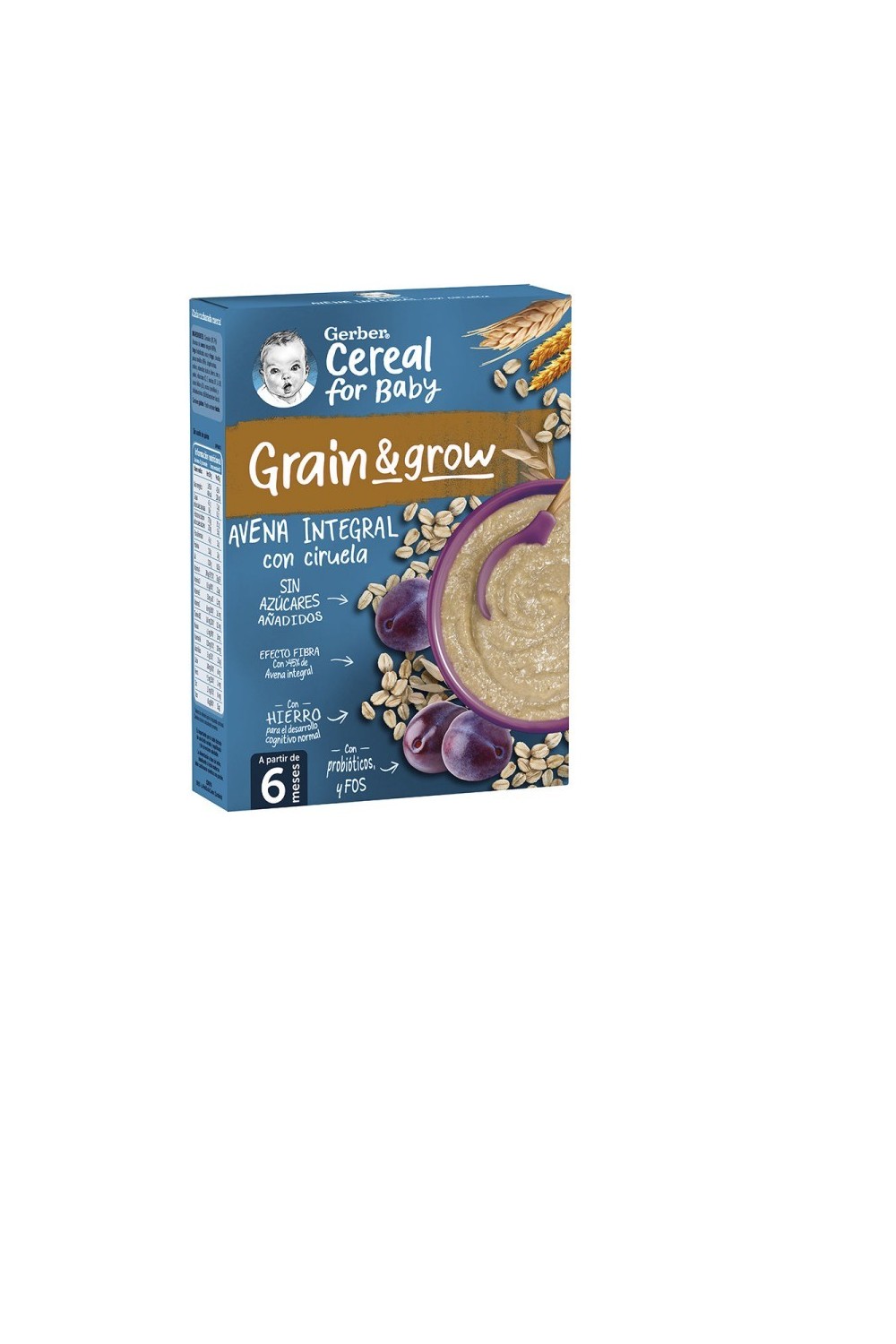 Gerber Porridge Oats and Plum 250g