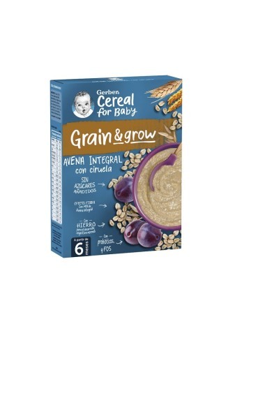 Gerber Porridge Oats and Plum 250g