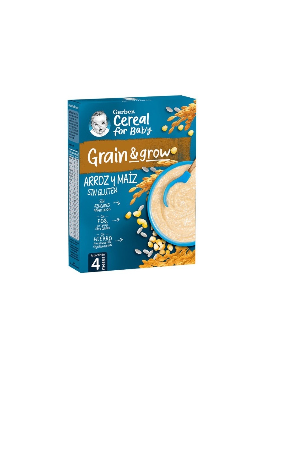 Gerber Papilla Rice and Corn Gluten Free 250g