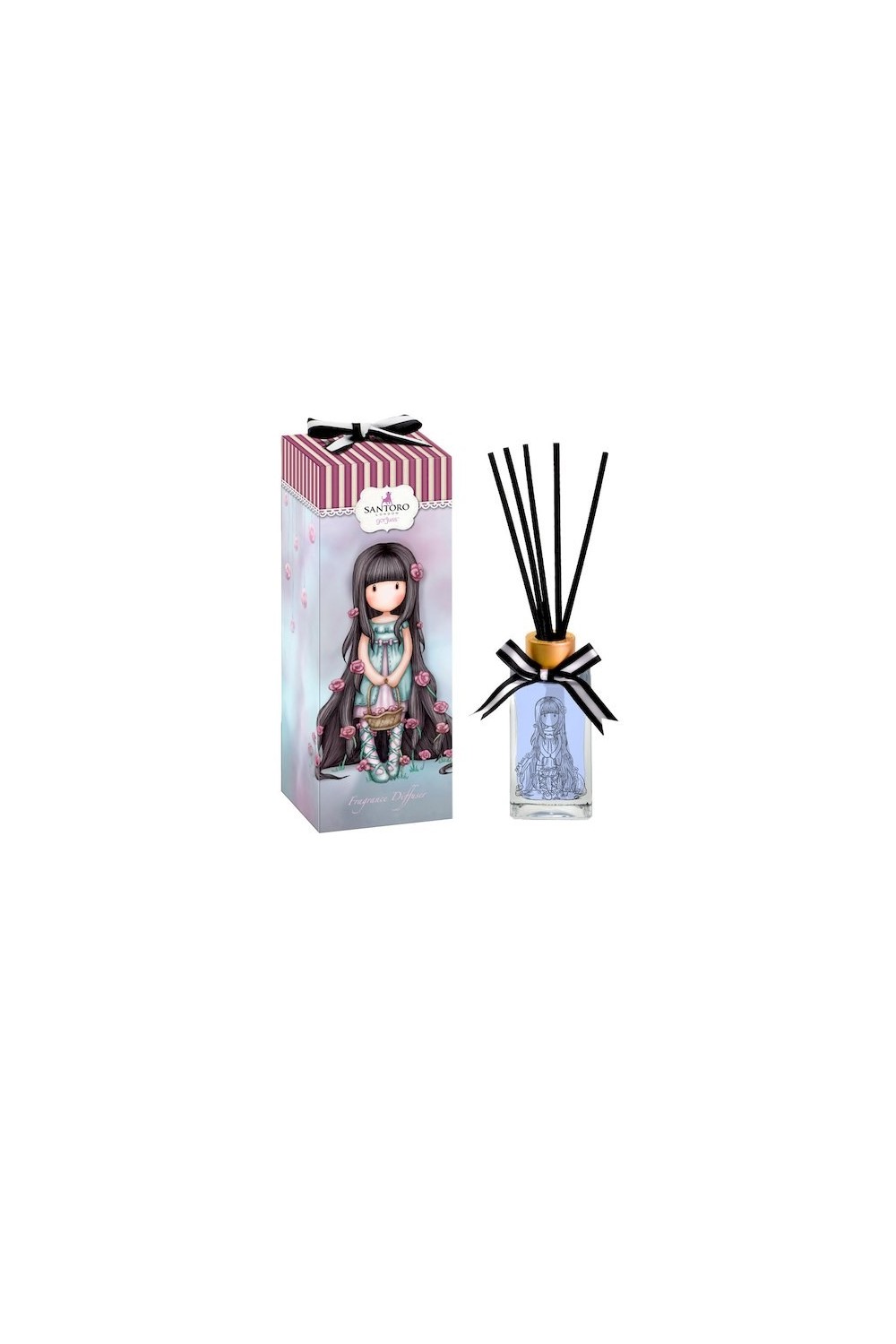 Santoro London Gorjuss Rosebud Mikado Air Freshener 100ml