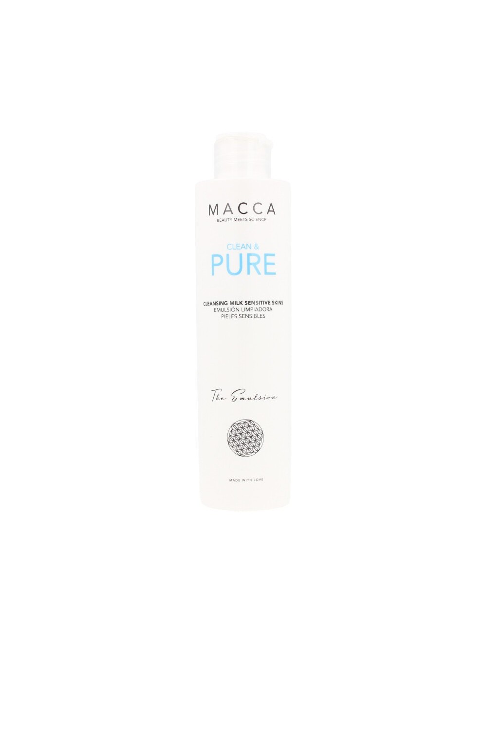 Macca Clean & Pure Cleansing Milk Sensitive Skins 200ml