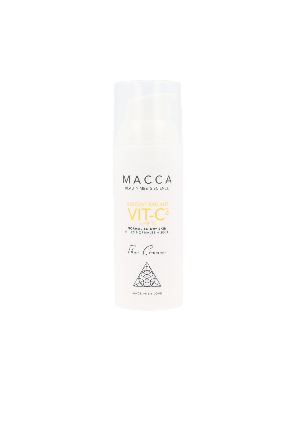 Macca Absolut Radiant Vit-C3 The Cream Spf15 50ml