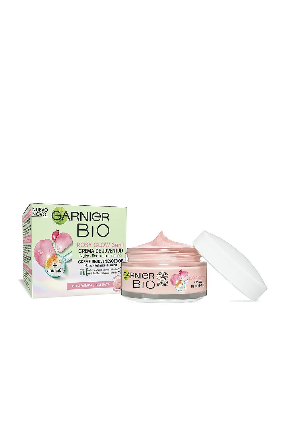 Garnier Bio Rosy Glow 3 In 1 Youth Cream 50ml