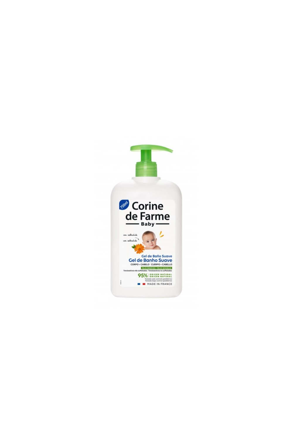 Corine de Farme Baby Gentle Shower Gel 750ml