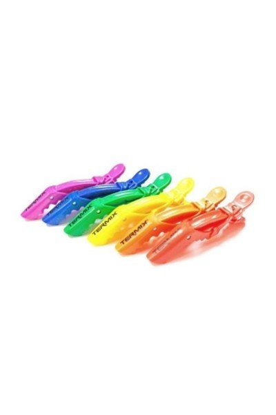 Termix Professional Pride Hair Clips 6 Units