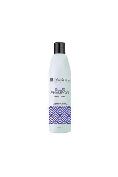 Eurostil Tassel Champu Azul Cabellos Rubios y Cabellos Blancos 500ml