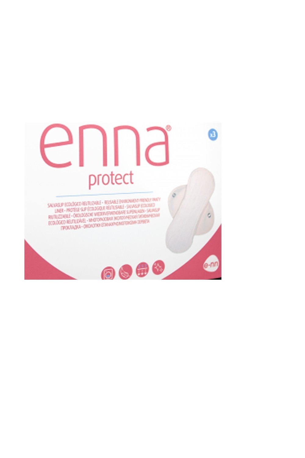 Enna Protect Ecological Reusable Panty Liner 3 Units