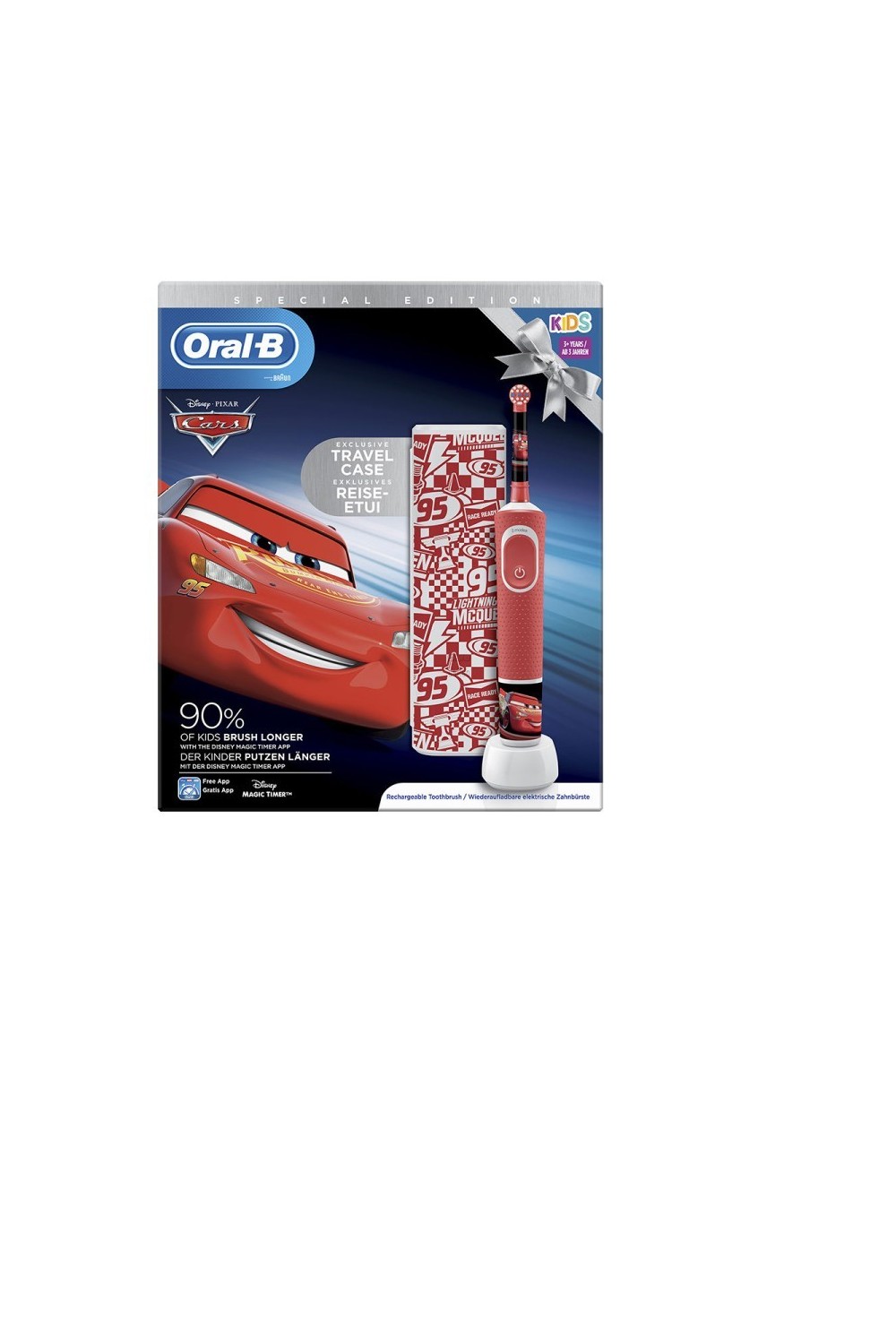 Oral-B Kids Vitality Cars Blister Electric Toothbrush